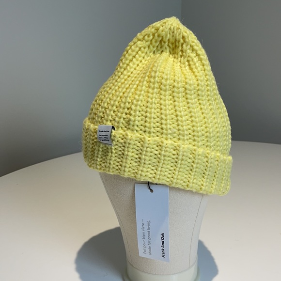 Frank & Oak Accessories - Frank and Oak yellow toque